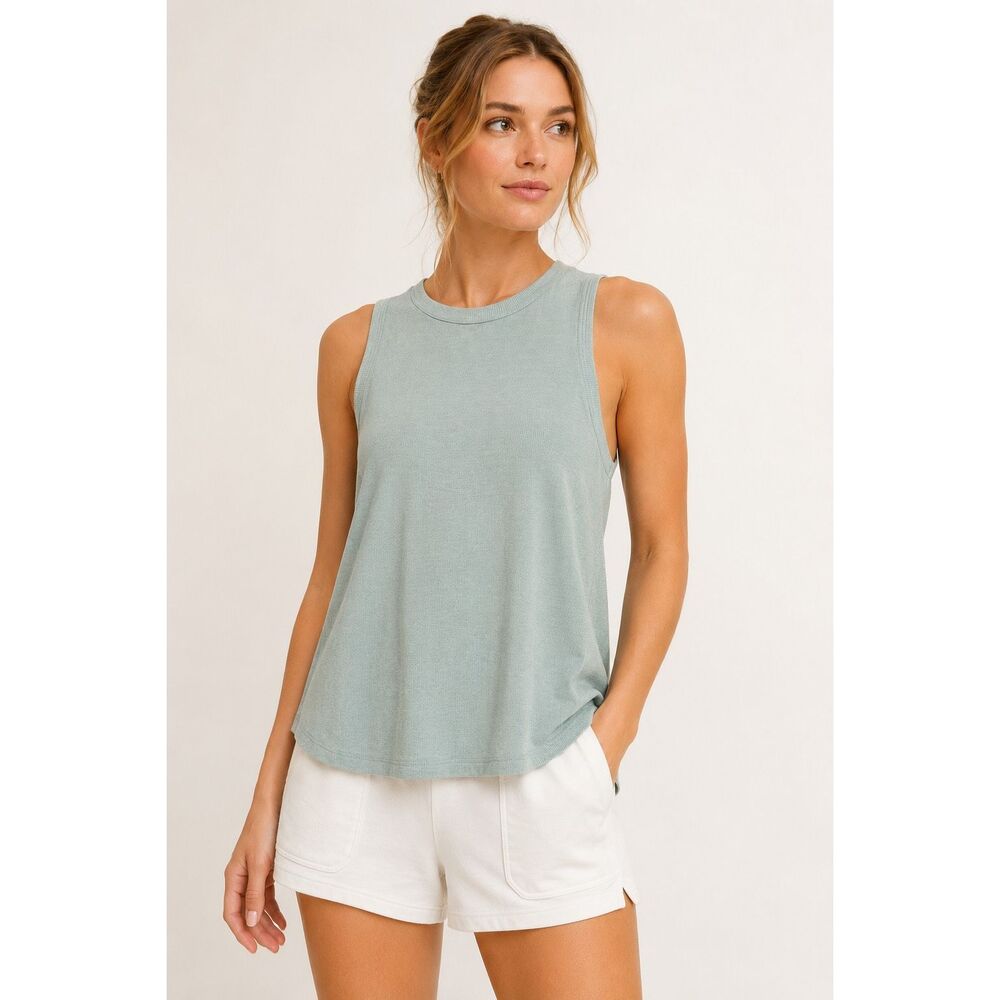 Free People Movement Essential Rib Tank Size Medium